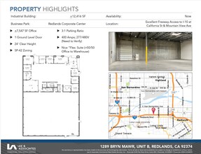 1115 Research Dr, Redlands, CA for rent Floor Plan- Image 1 of 2