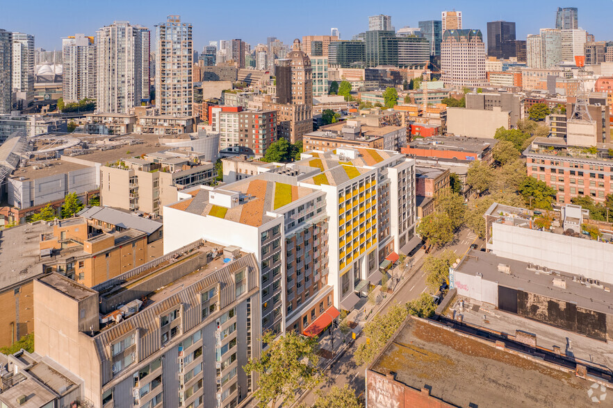 32 Hastings St W, Vancouver, BC for rent - Aerial - Image 3 of 4