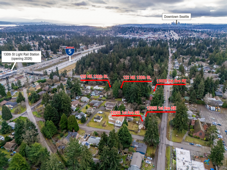 130th St Light Rail Station Land Assemblage, Seattle, WA for sale - Building Photo - Image 3 of 8