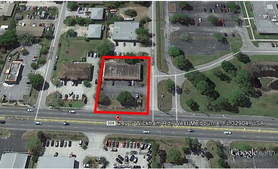 230-240 S Wickham Rd, West Melbourne, FL for sale - Building Photo - Image 1 of 1