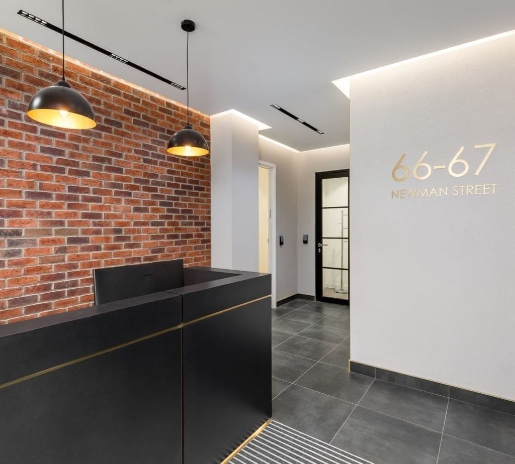 66-67 Newman St, London to rent Lobby- Image 1 of 10