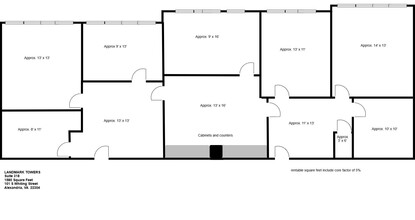 101 S Whiting St, Alexandria, VA for rent Floor Plan- Image 1 of 10