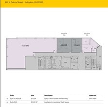 801 N Quincy St, Arlington, VA to rent Floor Plan- Image 1 of 1
