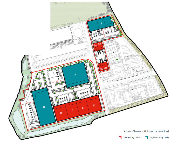 Rowan Way, Bognor Regis for rent - Site Plan - Image 2 of 2