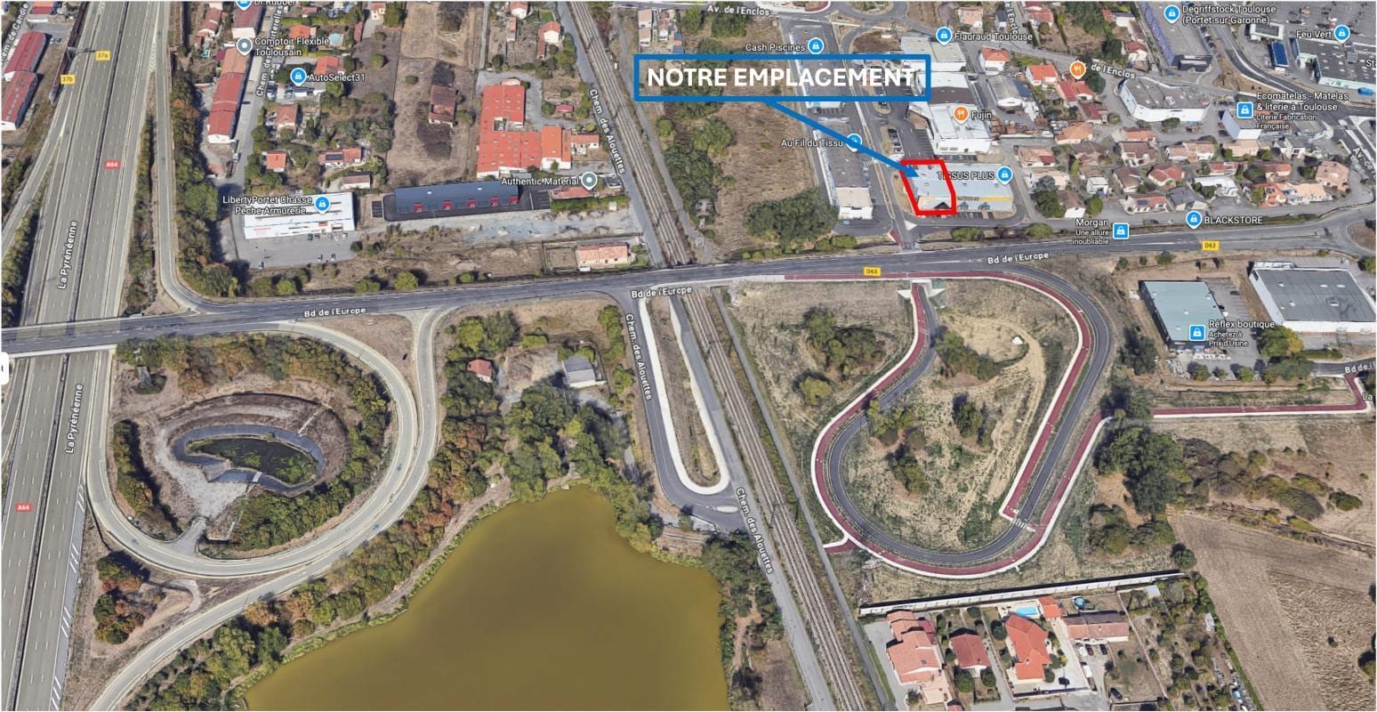 Retail in Portet-sur-Garonne to rent Aerial- Image 1 of 3