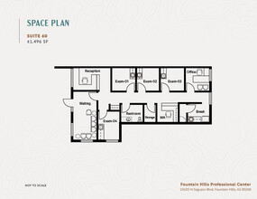 13620 N Saguaro Blvd, Fountain Hills, AZ for rent Floor Plan- Image 1 of 2