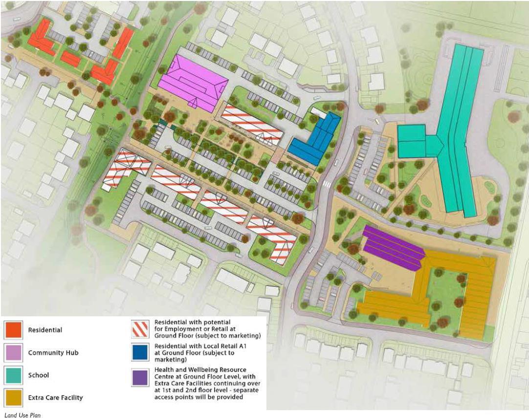Wellington Gate, Grove to rent Site Plan- Image 1 of 4