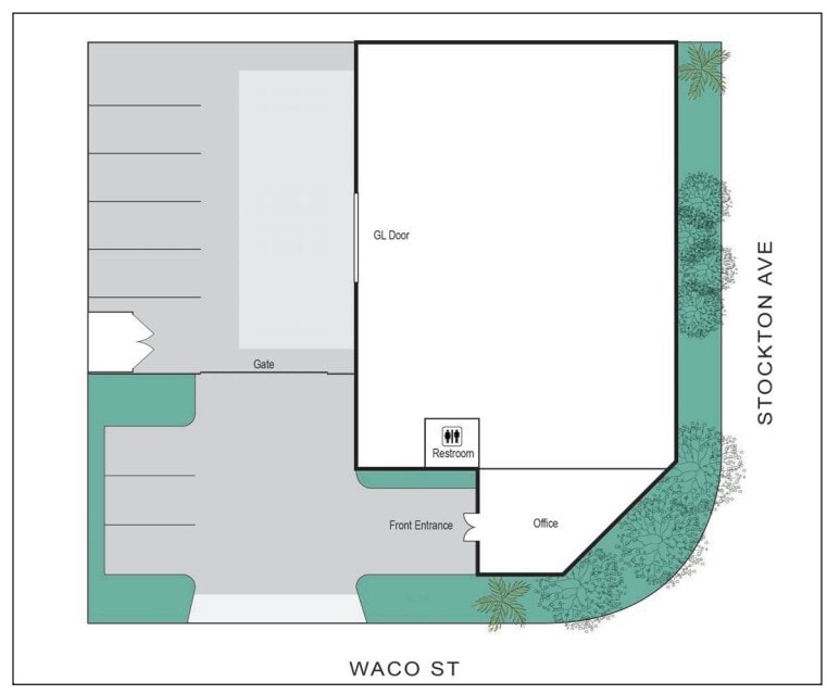5778 Waco St, Chino, CA to rent Site Plan- Image 1 of 1