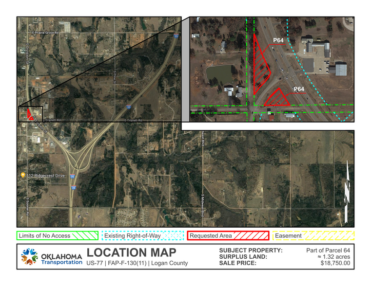 US-77, Guthrie, OK for sale - Primary Photo - Image 1 of 1