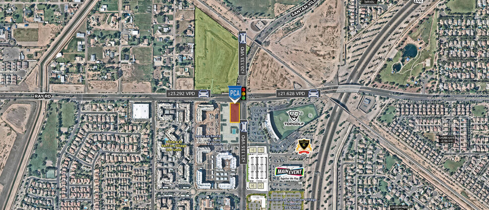 SWC Santan Village Pkwy & Ray Rd, Gilbert, AZ for rent - Building Photo - Image 2 of 2