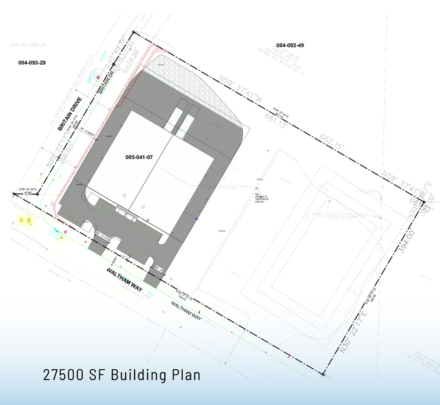 2729 Waltham Way, Mccarran, NV for rent - Site Plan - Image 2 of 6