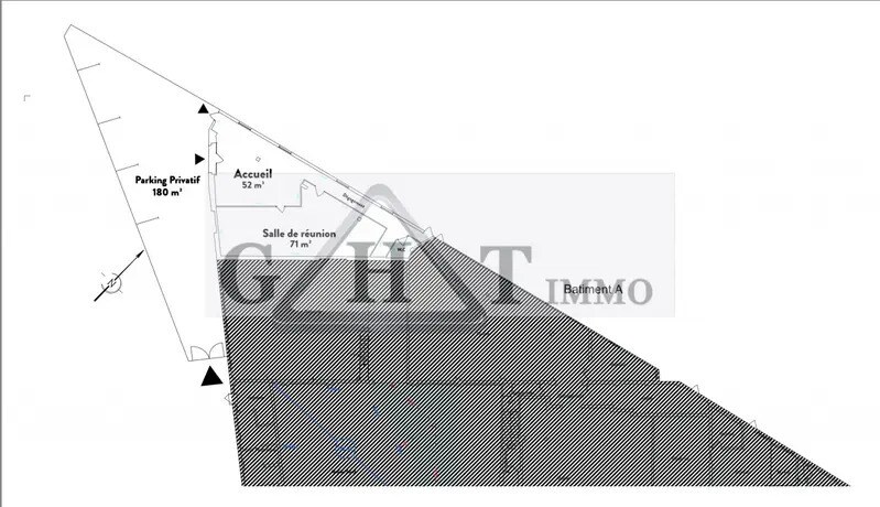 Retail in Épinay-sur-Seine to rent Floor Plan- Image 1 of 4