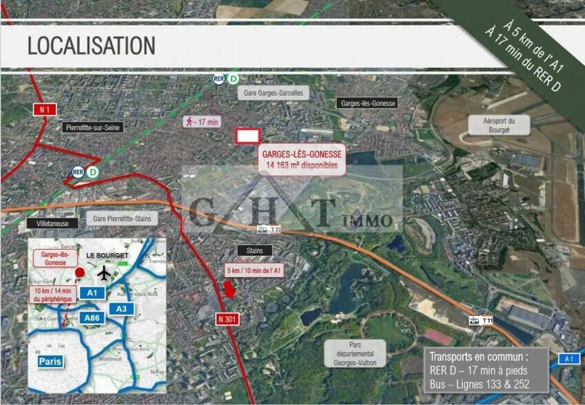 Industrial in Garges-lès-Gonesse to rent - Building Photo - Image 3 of 3