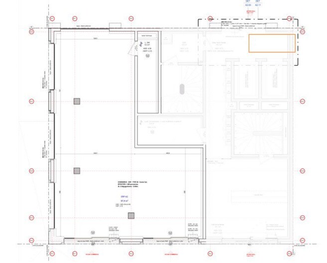 Retail in Saint-Denis to rent - Floor Plan - Image 2 of 9