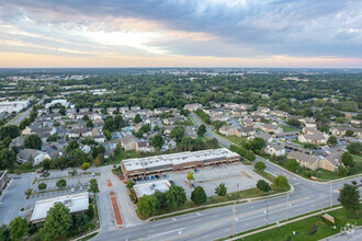 12815-12843 W 87th St, Lenexa, KS - aerial  map view