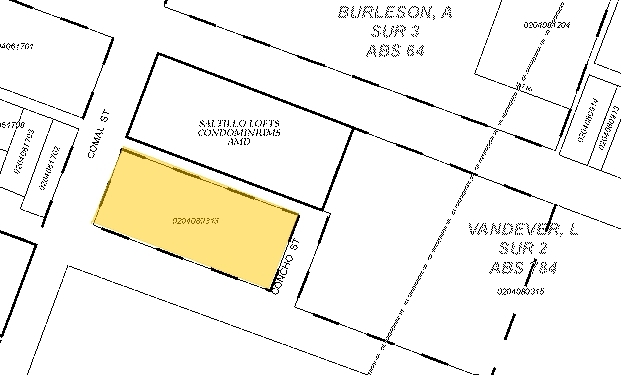 1600 E 4th St, Austin, TX for rent - Plat Map - Image 2 of 12