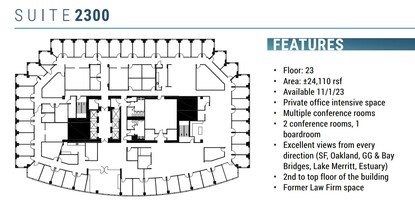 1111 Broadway, Oakland, CA for rent Floor Plan- Image 1 of 1