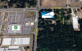 2884 W Kelly Park Rd, Apopka, FL - aerial  map view