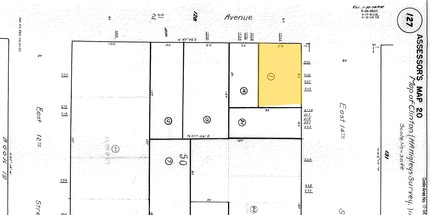 1244 2nd Ave, Oakland, CA for sale Plat Map- Image 1 of 1