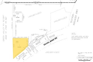 140 W Duval Mine Rd, Green Valley, AZ for sale Plat Map- Image 1 of 1