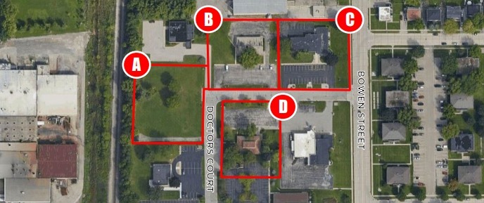 515,645,650 & 712 Doctors Ct, Oshkosh, WI for sale - Aerial - Image 2 of 4