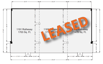 1167-1199 Rothesay St, Winnipeg, MB for rent Site Plan- Image 2 of 2