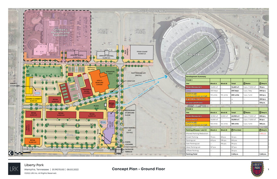 0 Central Ave, Memphis, TN for rent - Site Plan - Image 2 of 4