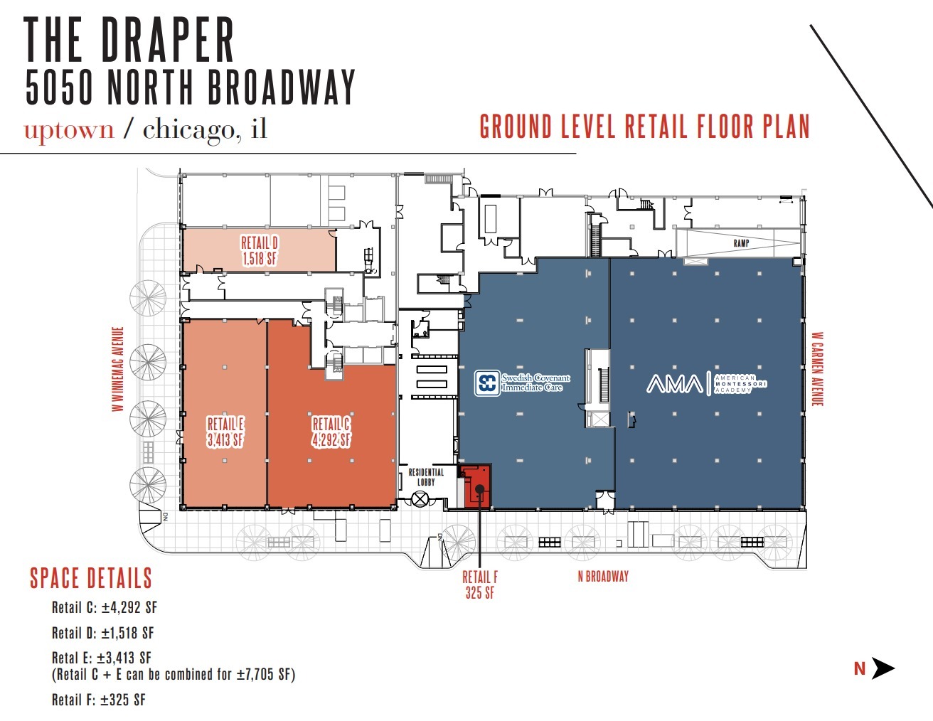 5050 N Broadway St, Chicago, IL for rent Floor Plan- Image 1 of 1