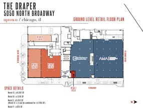 5050 N Broadway St, Chicago, IL for rent Floor Plan- Image 1 of 1