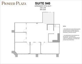 900 Fort Street Mall, Honolulu, HI for rent Site Plan- Image 1 of 1