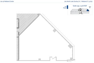 901 N Lake Destiny Dr, Maitland, FL for rent Floor Plan- Image 1 of 1