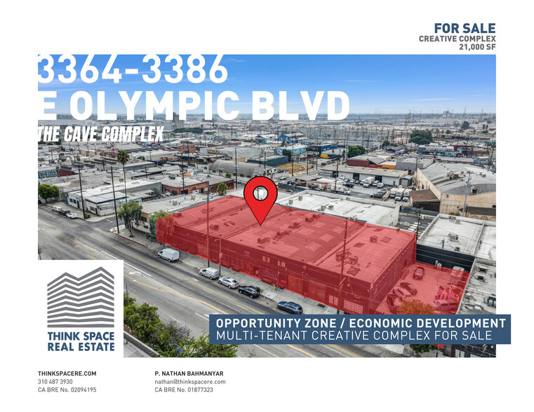 3364-3386 E Olympic Blvd, Los Angeles, CA for sale - Building Photo - Image 1 of 11