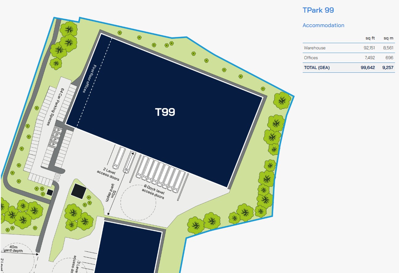 Salisbury Rd, Calmore to rent Site Plan- Image 1 of 1