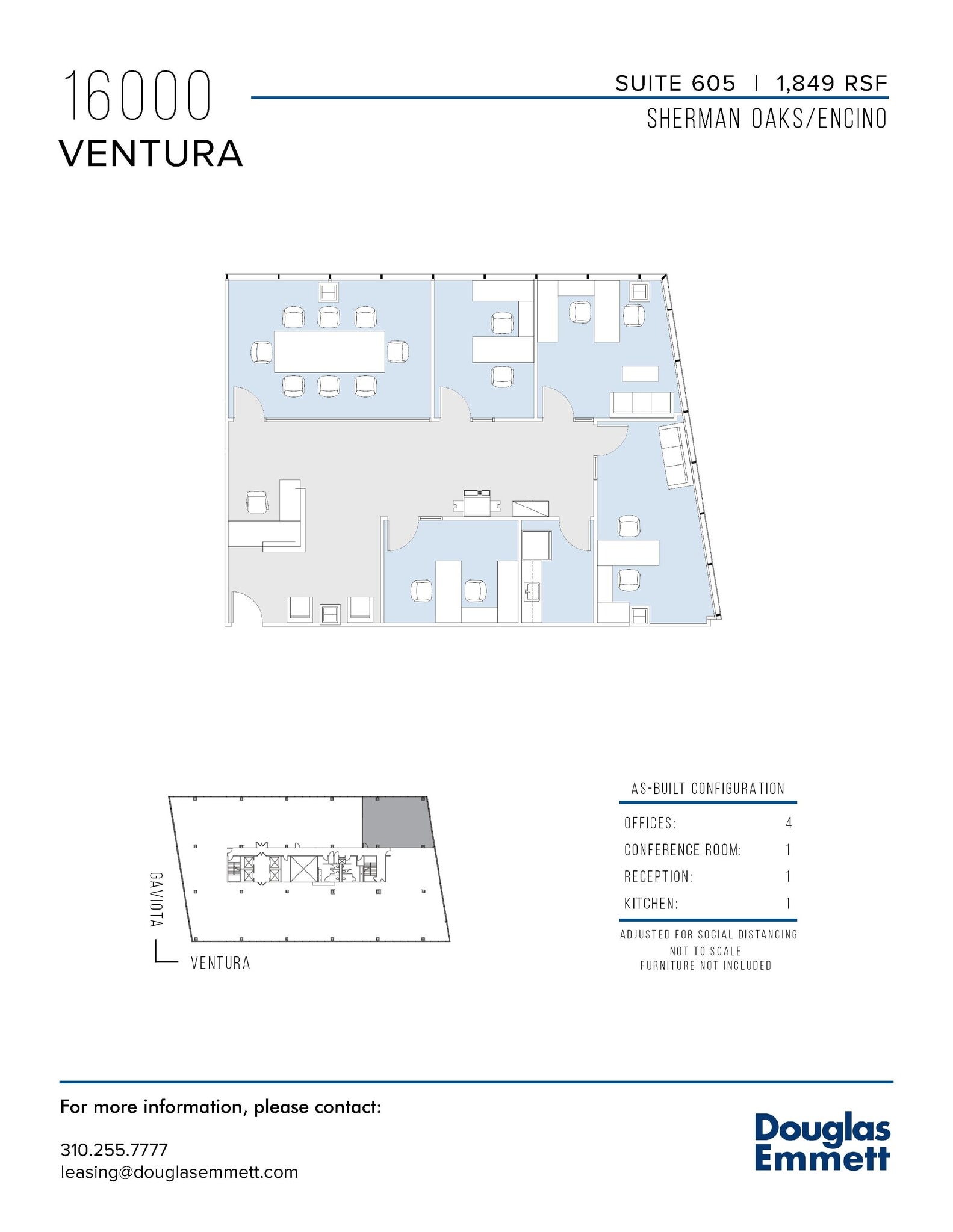 16000 Ventura Blvd, Encino, CA to rent Floor Plan- Image 1 of 1