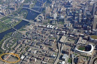 702-722 N 1st St N, Minneapolis, MN - AERIAL  map view