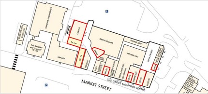 Market St, Downpatrick for rent Site Plan- Image 2 of 2