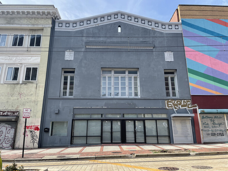 306-310 N Howard St, Baltimore, MD for sale - Building Photo - Image 1 of 1