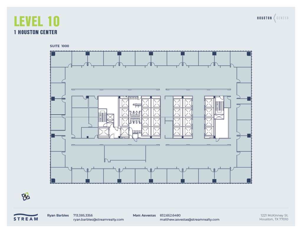 1221 McKinney St, Houston, TX to rent Floor Plan- Image 1 of 1