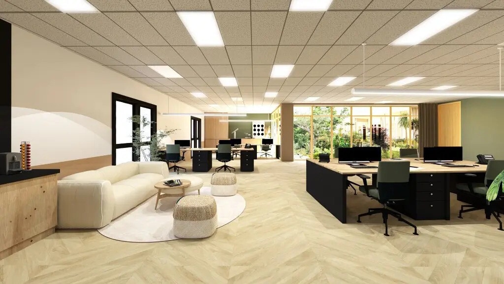 Location Bureaux 230 m² à 519 m² - Photo 1