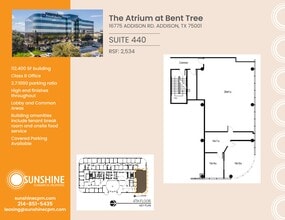 16775 Addison Rd, Addison, TX to rent Site Plan- Image 1 of 1