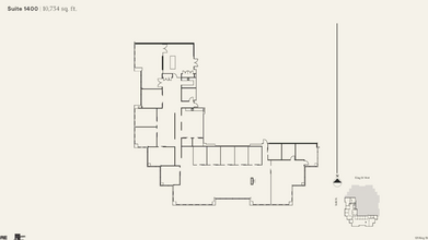 121 King St W, Toronto, ON for rent Floor Plan- Image 1 of 2