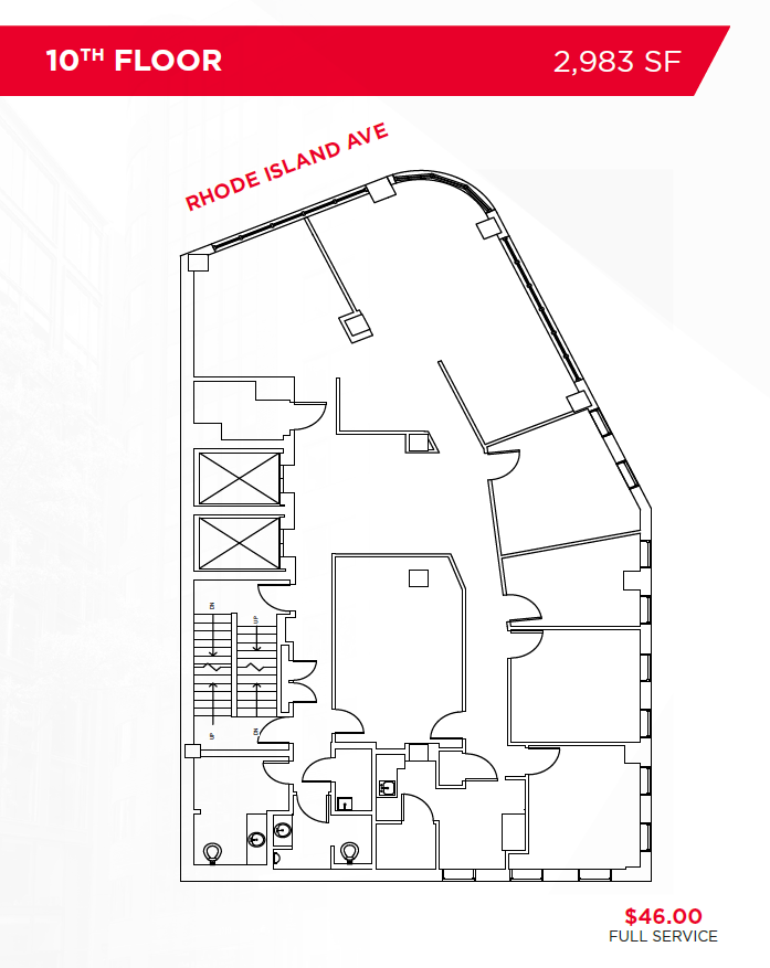 1710 Rhode Island Ave NW, Washington, DC for rent Floor Plan- Image 1 of 1