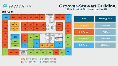 25 N Market St, Jacksonville, FL for rent Floor Plan- Image 1 of 4