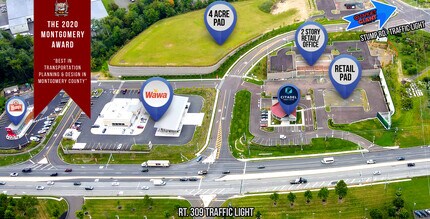 Route 309 & Stump Rd, Montgomeryville, PA for sale Building Photo- Image 1 of 1