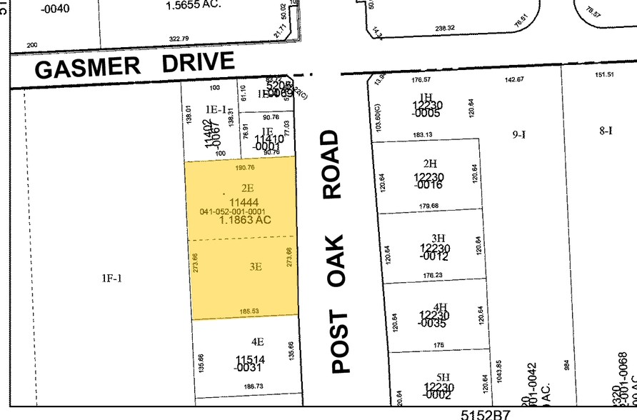 11444 S Post Oak Rd, Houston, TX for sale - Plat Map - Image 1 of 1