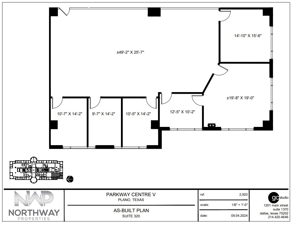 2500 N Dallas Pky, Plano, TX for rent Floor Plan- Image 1 of 1