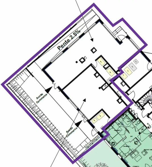 Retail in Dozulé for sale - Floor Plan - Image 2 of 2