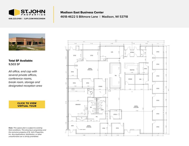 4618-4666 S Biltmore Ln, Madison, WI for rent - Site Plan - Image 1 of 17