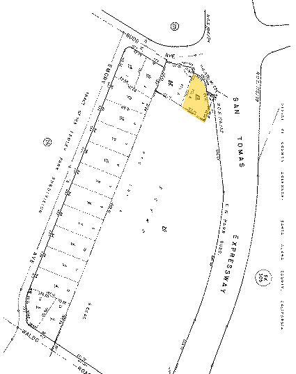 400 Budd Ave, Campbell, CA for sale - Plat Map - Image 2 of 3