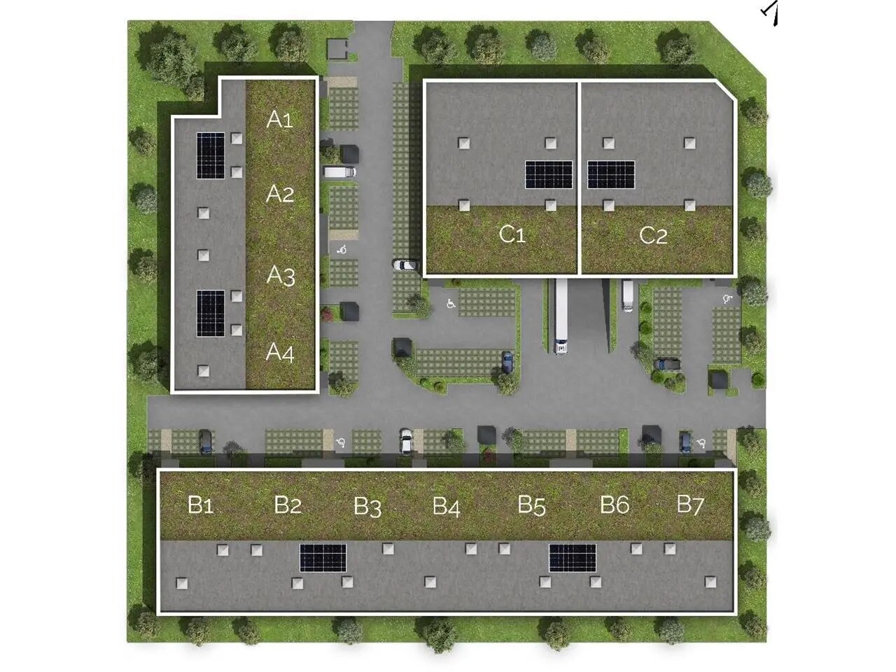 Light Industrial in Trappes to rent Site Plan- Image 1 of 19